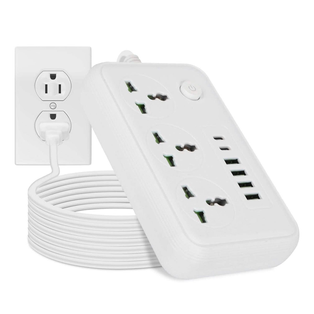 Power Strip with 5.9ft Extension - A-1 Thread Vault