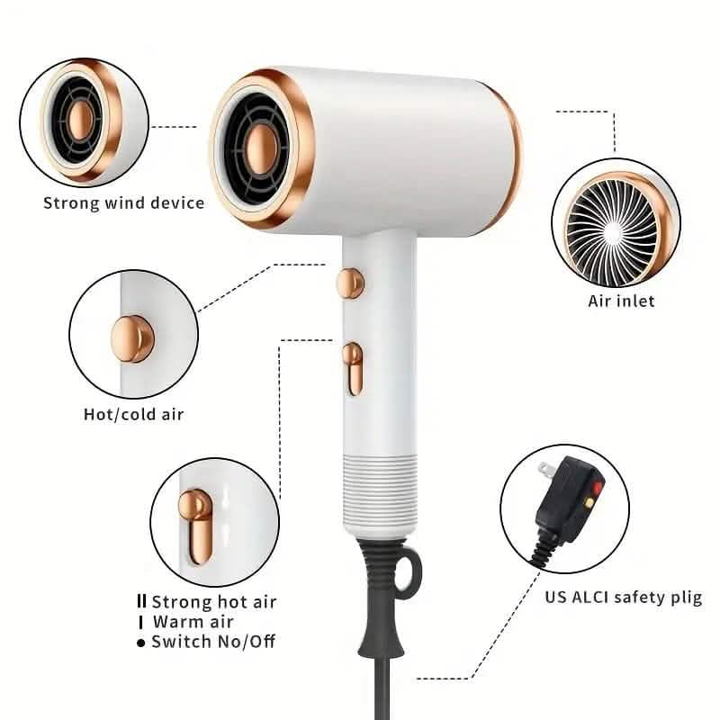 Powerful Ionic Hair Dryer with Diffuser - A-1 Thread Vault
