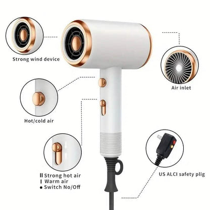 Powerful Ionic Hair Dryer with Diffuser - A-1 Thread Vault
