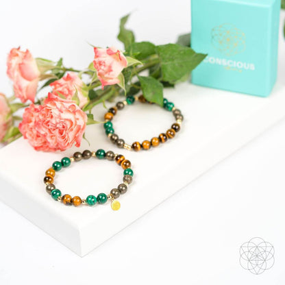 Powerhouse of Success - Trio of Stones Bracelet Bundle - A-1 Thread Vault