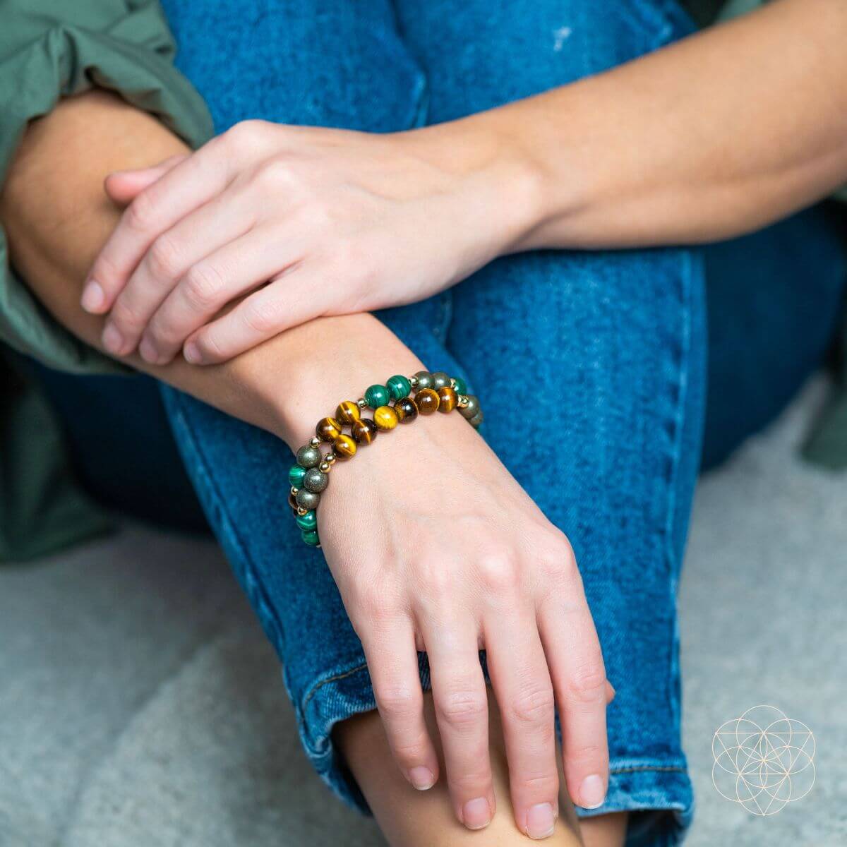 Powerhouse of Success - Trio of Stones Bracelet Bundle - A-1 Thread Vault