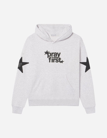 Pray First Unisex Hoodie - A-1 Thread Vault