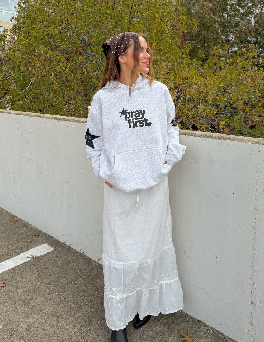 Pray First Unisex Hoodie - A-1 Thread Vault