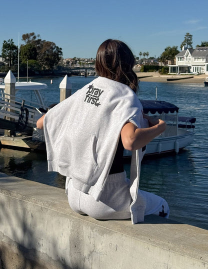 Pray First Unisex Hoodie - A-1 Thread Vault