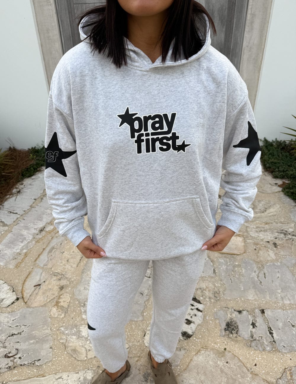 Pray First Unisex Hoodie - A-1 Thread Vault