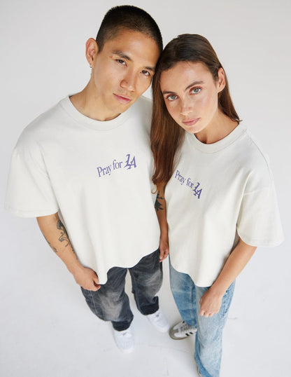 Pray for Los Angeles Heavyweight Tee - A-1 Thread Vault