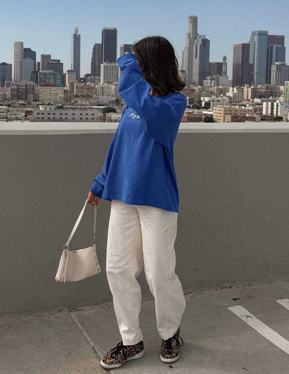 Pray for Los Angeles LS Heavyweight Tee - A-1 Thread Vault