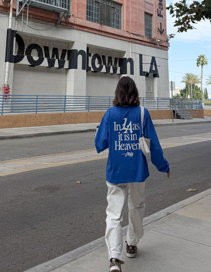 Pray for Los Angeles LS Heavyweight Tee - A-1 Thread Vault