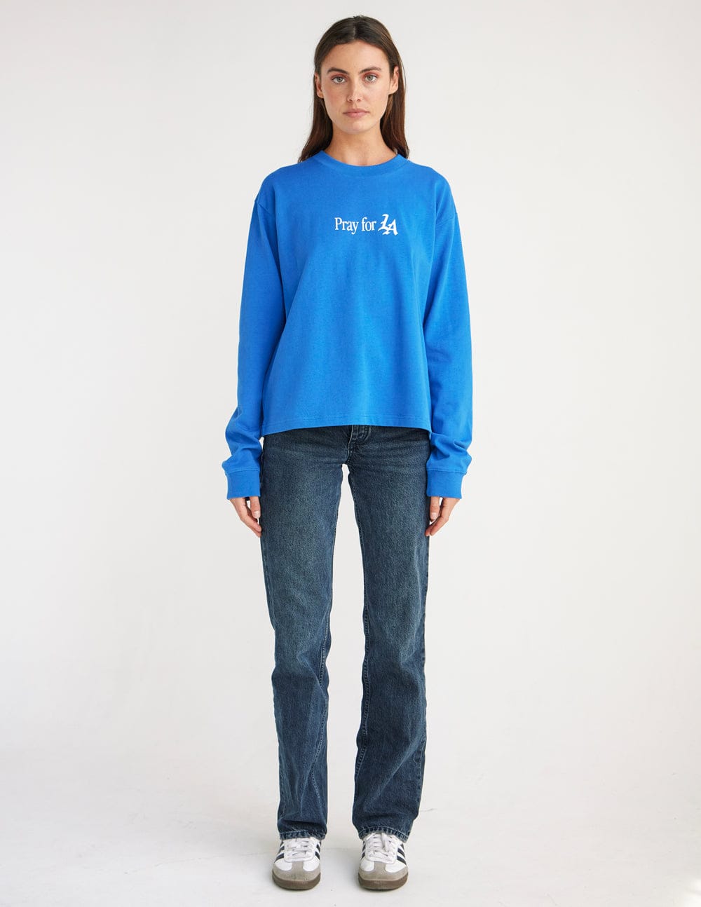 Pray for Los Angeles LS Heavyweight Tee - A-1 Thread Vault