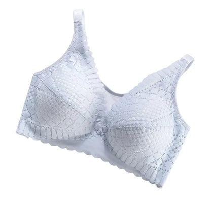 Pregnant Women Front Button Opening Convenient Breastfeeding Bra Comfortable Prevent Sagging Without Steel Rings Women Bra - A-1 Thread Vault