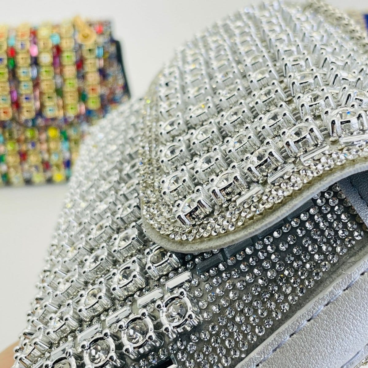 Premium Crystal Rhinestone Evening Clutch Bag (MAC427) - A-1 Thread Vault