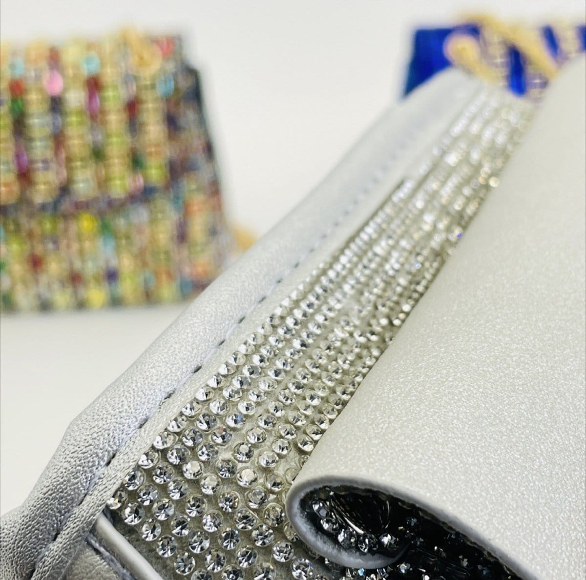 Premium Crystal Rhinestone Evening Clutch Bag (MAC427) - A-1 Thread Vault