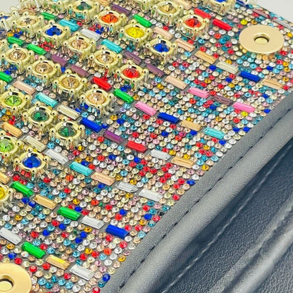 Premium Crystal Rhinestone Evening Clutch Bag (MAC427) - A-1 Thread Vault