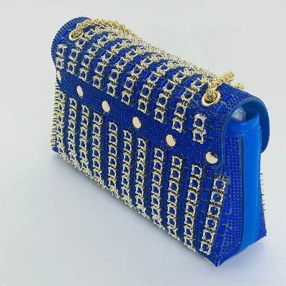 Premium Crystal Rhinestone Evening Clutch Bag (MAC427) - A-1 Thread Vault
