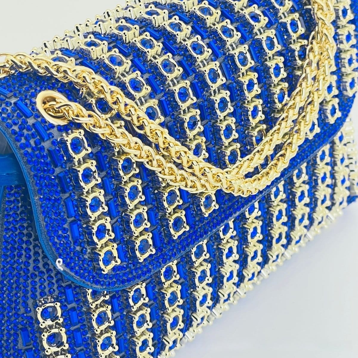 Premium Crystal Rhinestone Evening Clutch Bag (MAC427) - A-1 Thread Vault