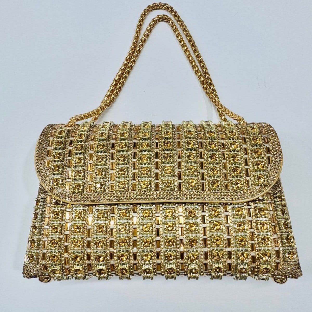 Premium Crystal Rhinestone Evening Clutch Bag (MAC427) - A-1 Thread Vault