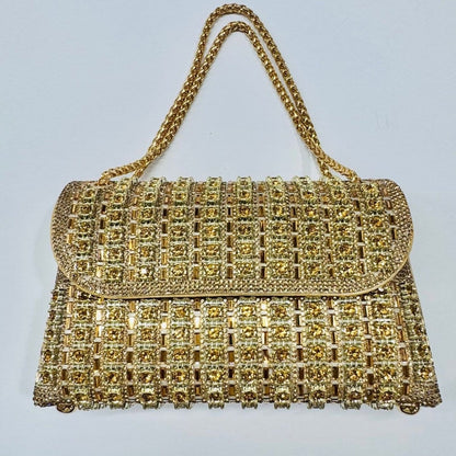 Premium Crystal Rhinestone Evening Clutch Bag (MAC427) - A-1 Thread Vault