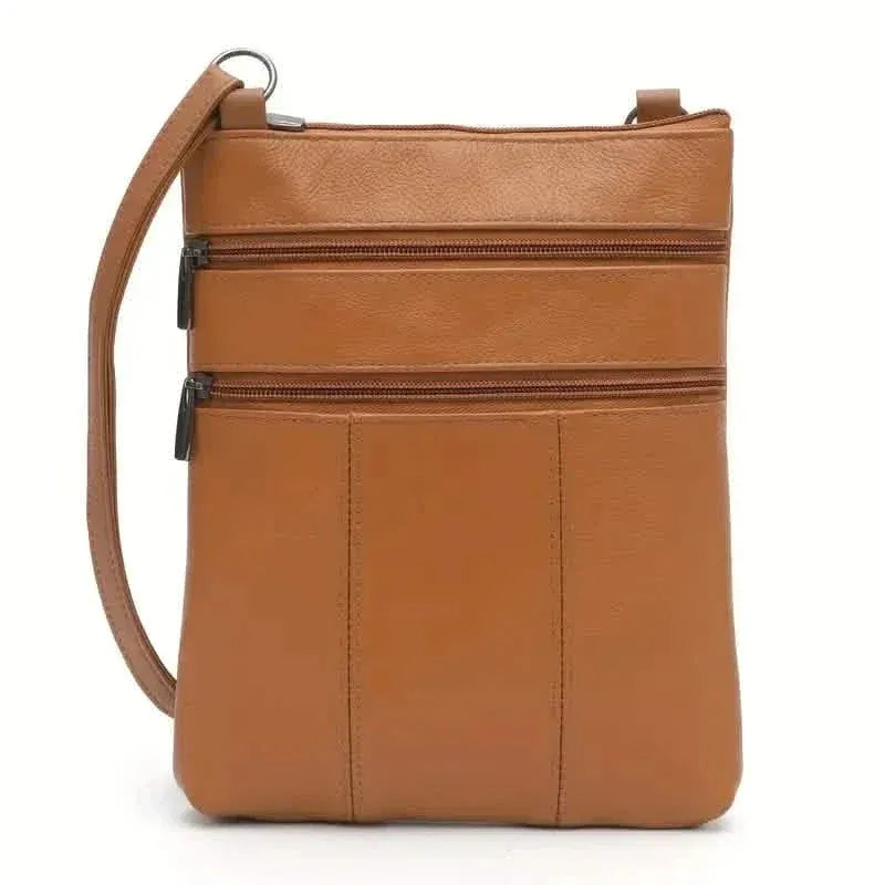 Premium Leather Organizer Purse Women's Handbag Travel Bag - A-1 Thread Vault