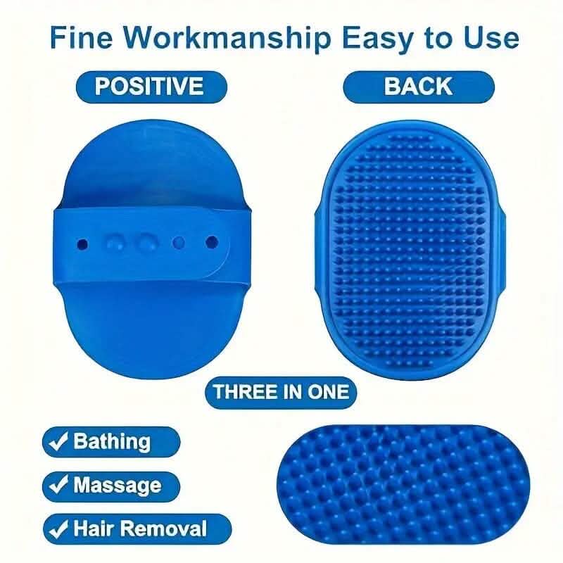 Premium Pet Grooming Brush with Adjustable Ring Handle - A-1 Thread Vault