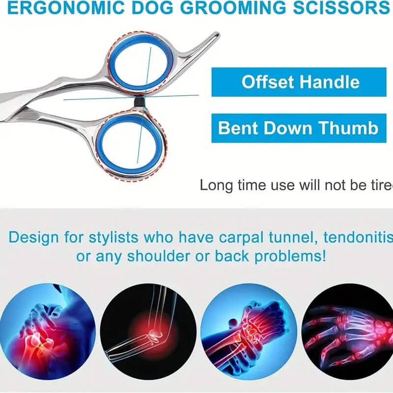 Premium Pet Grooming Scissor - A-1 Thread Vault