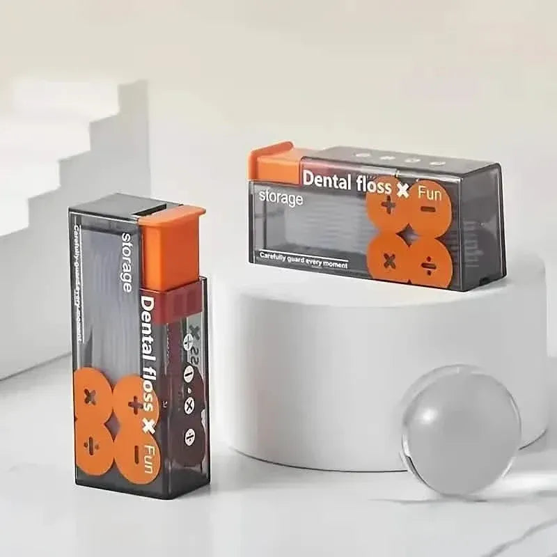 Premium Portable Dental Floss Dispenser - A-1 Thread Vault