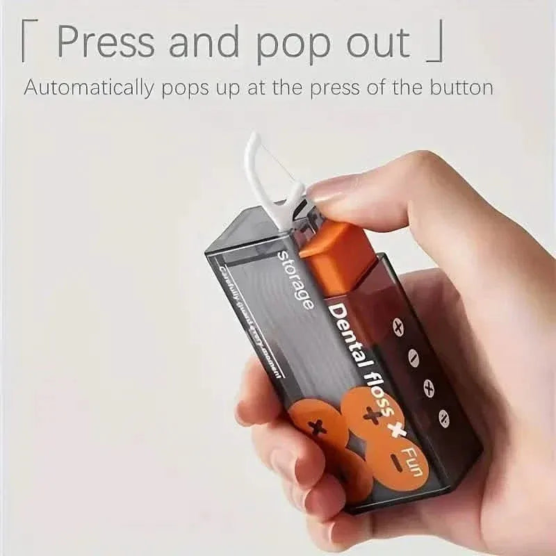 Premium Portable Dental Floss Dispenser - A-1 Thread Vault