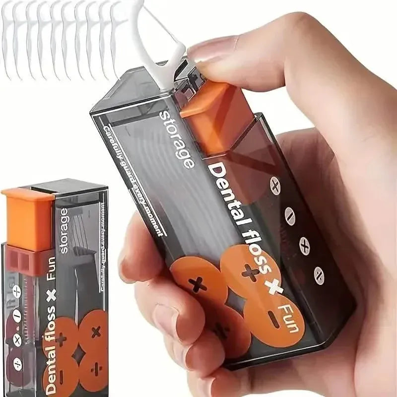 Premium Portable Dental Floss Dispenser - A-1 Thread Vault