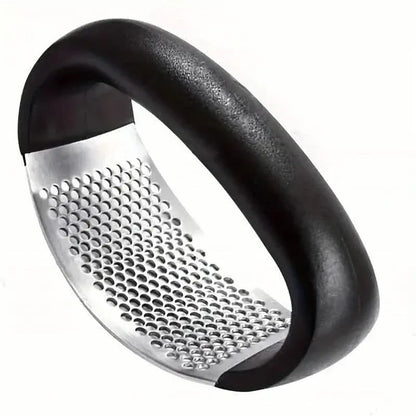 Premium Stainless Steel Garlic Rocker Press - Compact, Durable, and Rust-Resistant Kitchen Gadget - A-1 Thread Vault