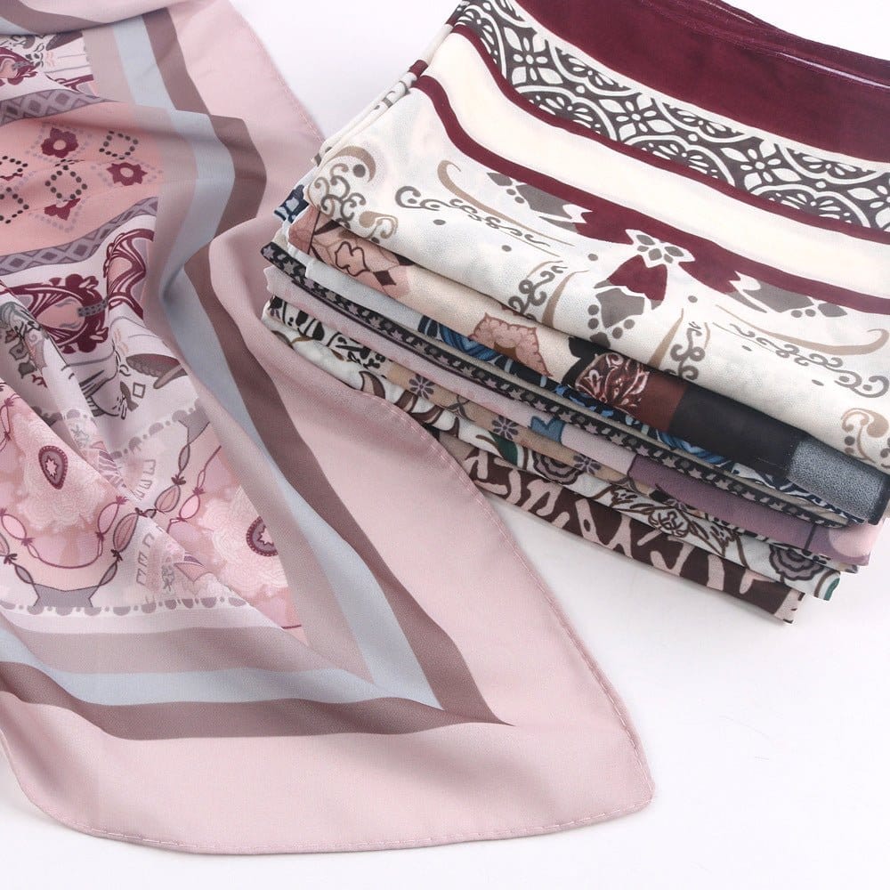 Printed Hijab Scarf(MH239) - A-1 Thread Vault