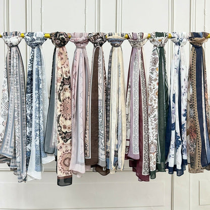 Printed Hijab Scarf(MH239) - A-1 Thread Vault