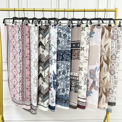 Printed Hijab Scarf(MH239) - A-1 Thread Vault