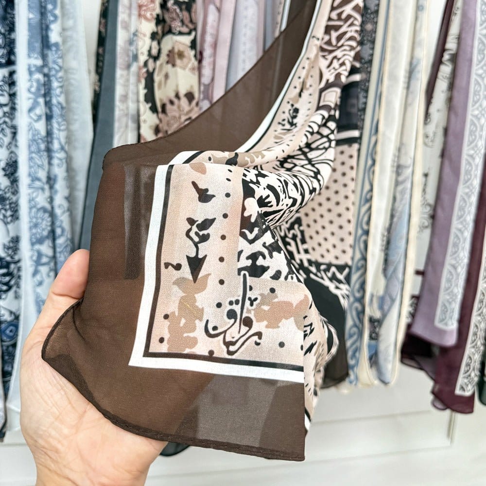 Printed Hijab Scarf(MH239) - A-1 Thread Vault