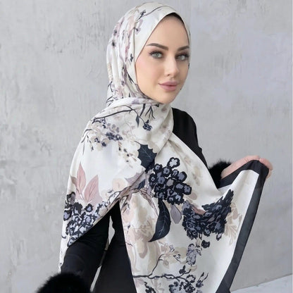 Printed Hijab Scarf(MH239) - A-1 Thread Vault