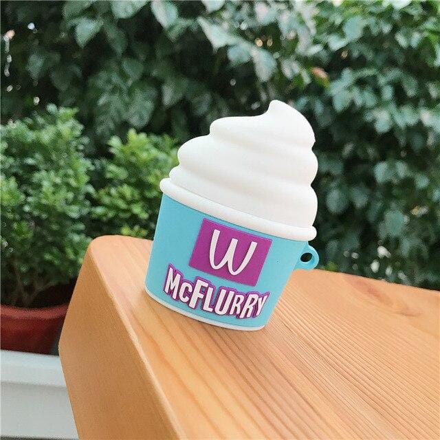 3D Cute Ice Cream Airpods Case - A-1 Thread Vault