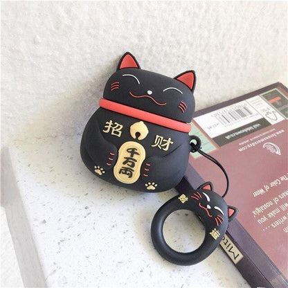 Lovely Lucky Cat Airpods Case - A-1 Thread Vault