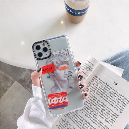 Luxury Art Letter Label iPhone Case - A-1 Thread Vault