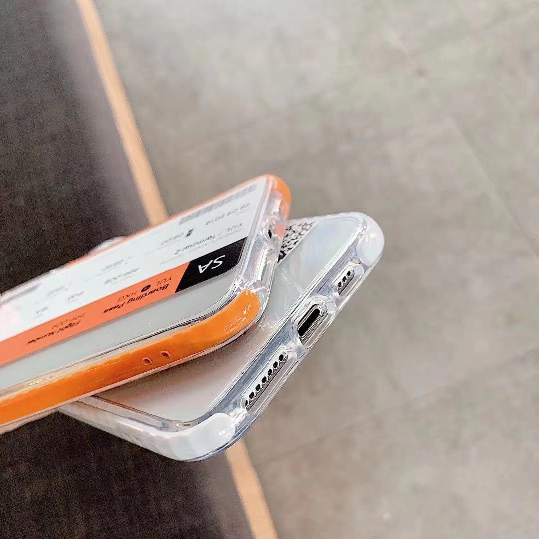 First Class Plane Ticket iPhone Case - A-1 Thread Vault