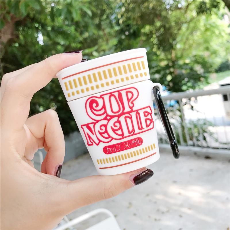 3D Cup Instant Noodles Airpods Case - A-1 Thread Vault