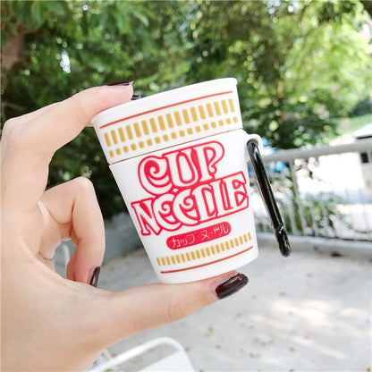 3D Cup Instant Noodles Airpods Case - A-1 Thread Vault