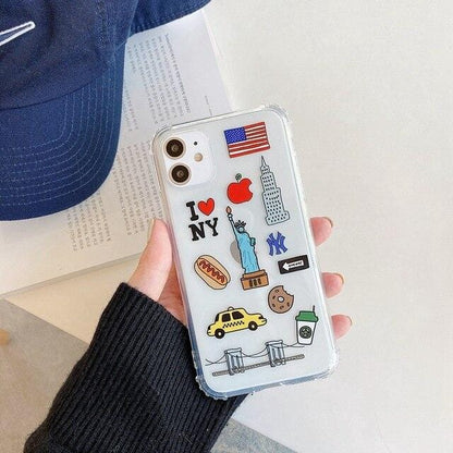 Cartoon City Symbol iPhone Case - A-1 Thread Vault
