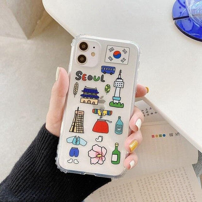 Cartoon City Symbol iPhone Case - A-1 Thread Vault
