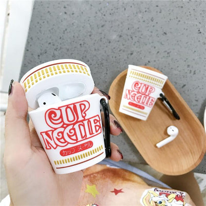 3D Cup Instant Noodles Airpods Case - A-1 Thread Vault