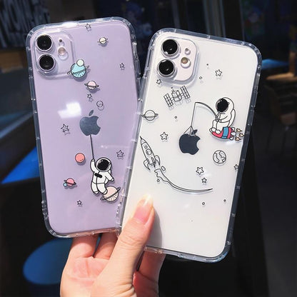 Creative Astronaut Shockproof iPhone Case - A-1 Thread Vault