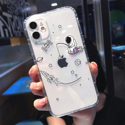 Creative Astronaut Shockproof iPhone Case - A-1 Thread Vault