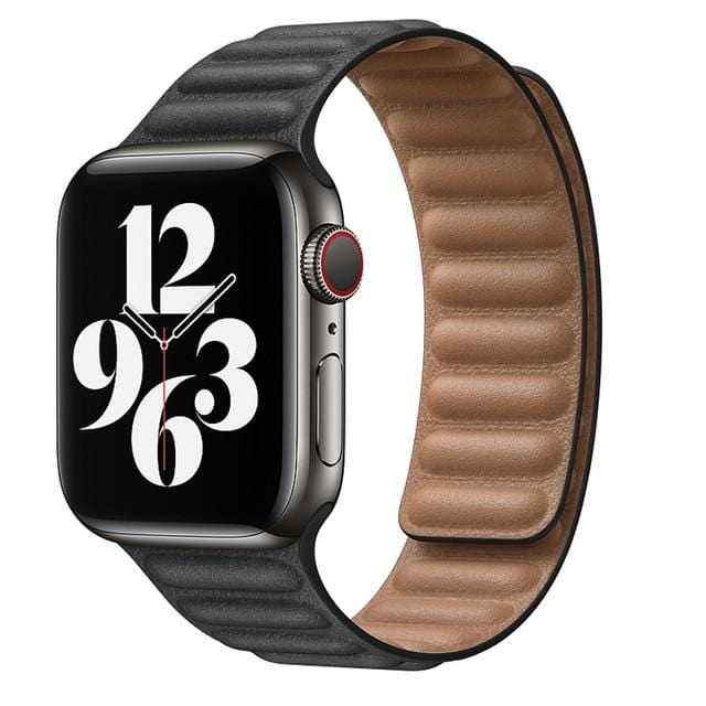 Leather Link Apple Watch Bands - A-1 Thread Vault