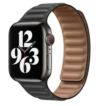 Leather Link Apple Watch Bands - A-1 Thread Vault