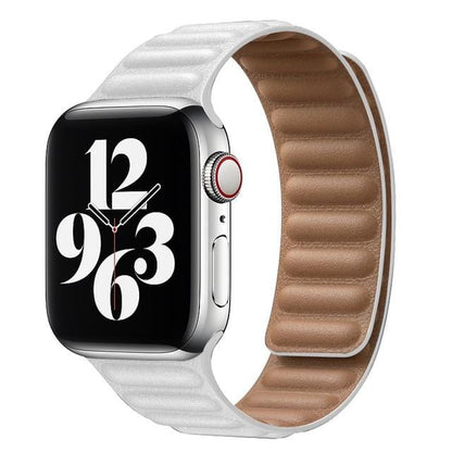 Leather Link Apple Watch Bands - A-1 Thread Vault