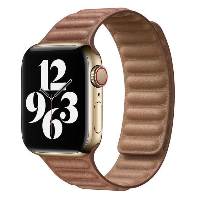 Leather Link Apple Watch Bands - A-1 Thread Vault