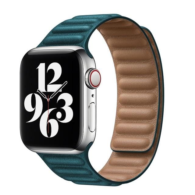 Leather Link Apple Watch Bands - A-1 Thread Vault