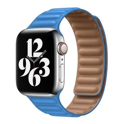 Leather Link Apple Watch Bands - A-1 Thread Vault